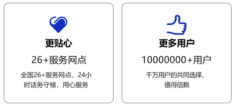 更贴心，更多用户